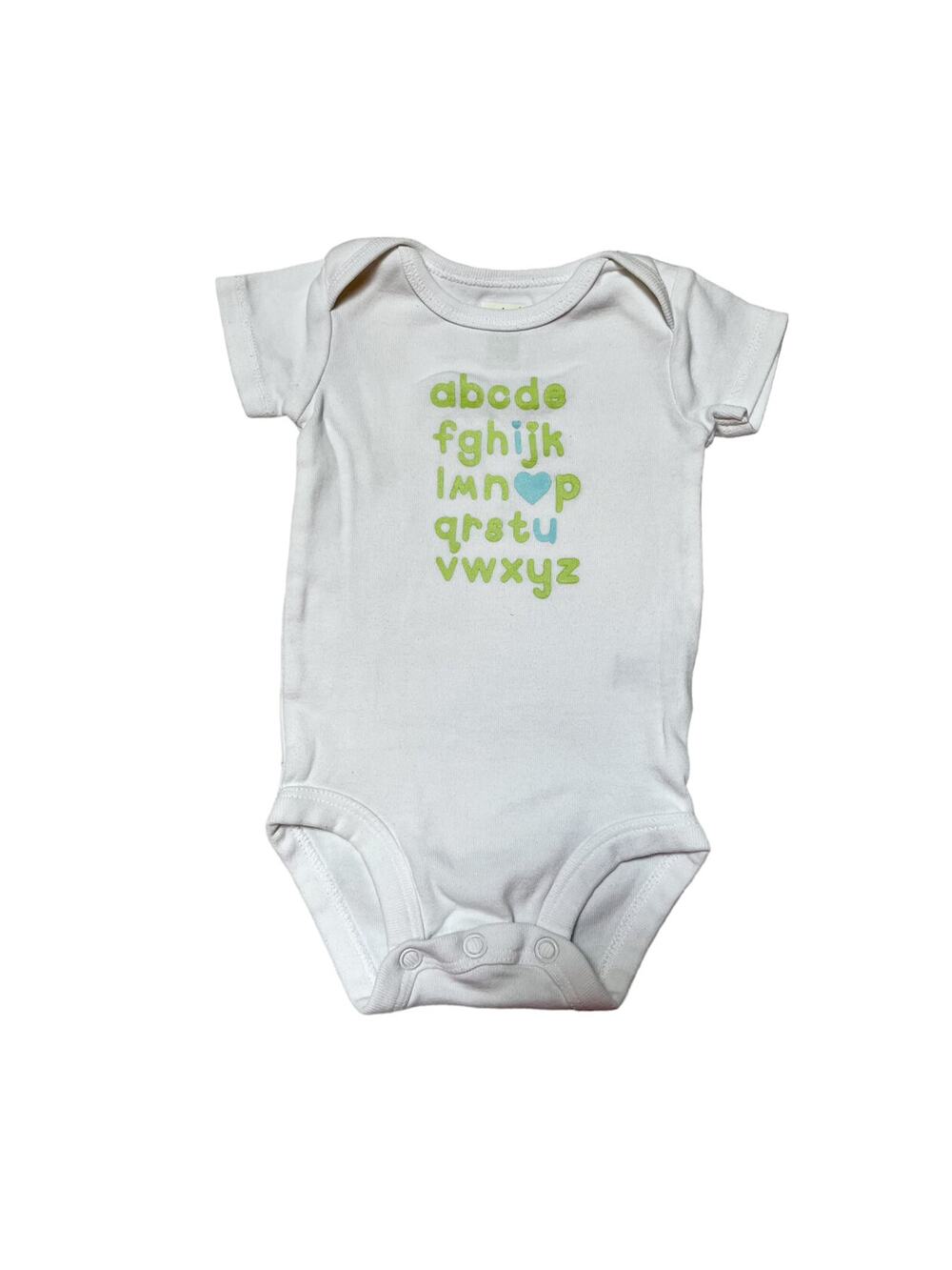 Carter's ABC I Love You Bodysuit Size NB